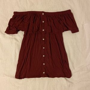 Off-the-shoulder Top